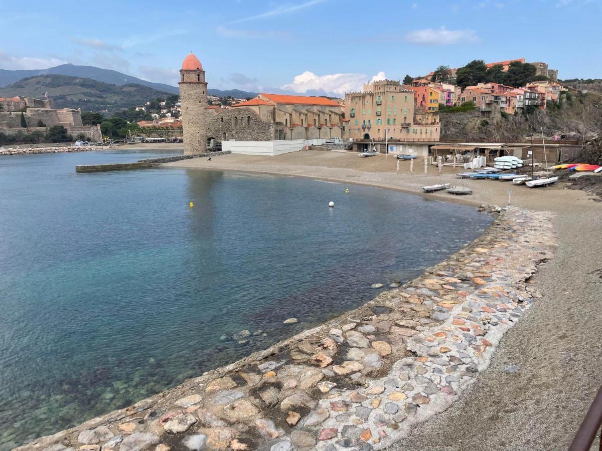 6Coma6 Appartement Avec Terrasse Vue Mer Collioure Extérieur photo